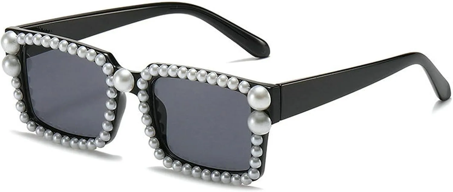 Солнцезащитные очки COTIA Fashion Pearl для женщин и мужчин, милые квадратные солнцезащитные очки, конфетные цвета, праздничные солнцезащитные очки, Black
Солнцезащитные очки COTIA Fashion Pearl для женщин и мужчин, милые квадратные солнцезащитные очки, конфетные цвета, праздничные солнцезащитные очки, Black