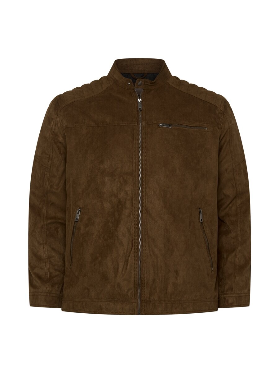 Кожаная куртка Jack & Jones Plus Between-Season Jacket Rocky, коричневый 
Кожаная куртка Jack & Jones Plus Between-Season Jacket Rocky, коричневый