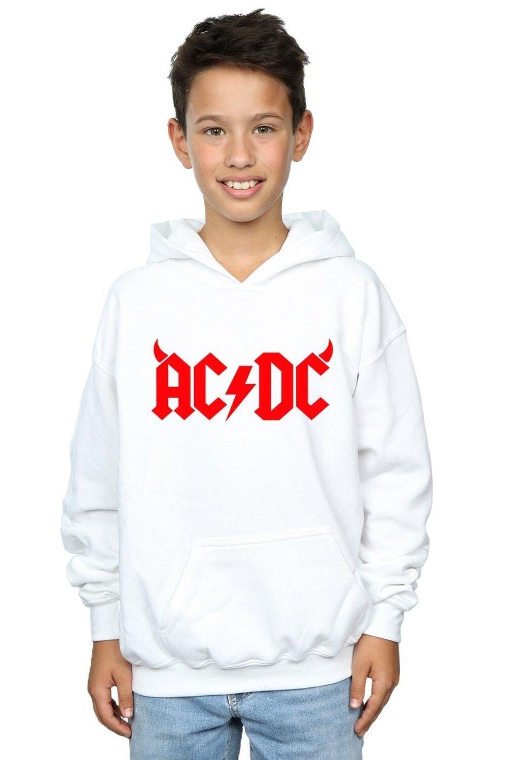 Толстовка с логотипом Horns AC/DC, белый
Толстовка с логотипом Horns AC/DC, белый