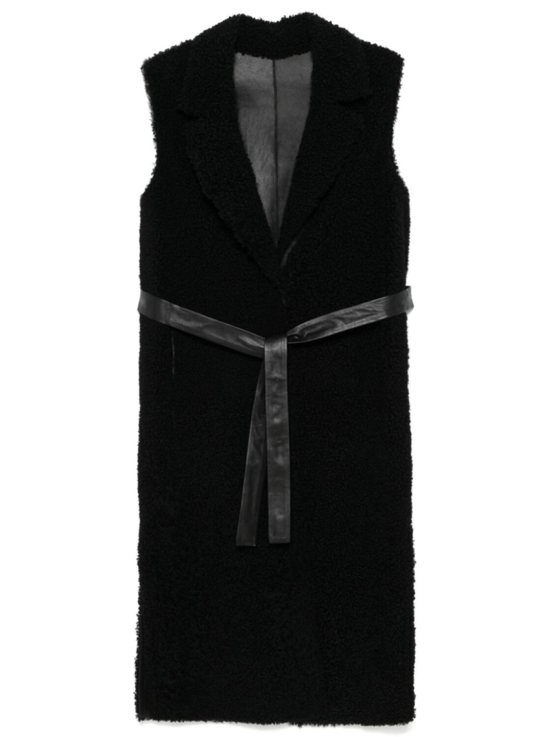 Пальто без рукавов из овчины Desa 1972, черный 
Пальто без рукавов из овчины Desa 1972, черный