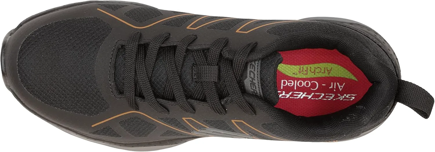 Мужские оксфорды Skechers Work Arch Fit SR-Vigorit, черный/оранжевый
Мужские оксфорды Skechers Work Arch Fit SR-Vigorit, черный/оранжевый