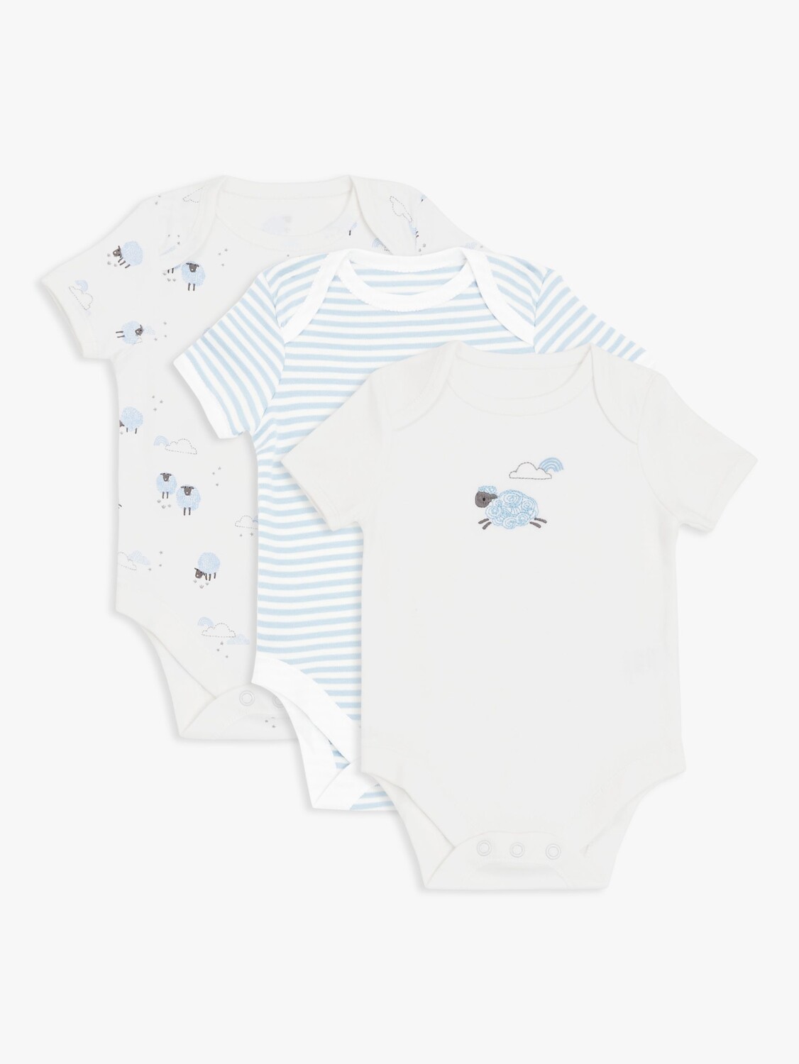 Боди John Lewis в полоску с короткими рукавами и овечьей полоской, 3 шт., синие, Синий, Боди John Lewis в полоску с короткими рукавами и овечьей полоской, 3 шт., синие
Боди John Lewis в полоску с короткими рукавами и овечьей полоской, 3 шт., синие, Синий, Боди John Lewis в полоску с короткими рукавами и овечьей полоской, 3 шт., синие