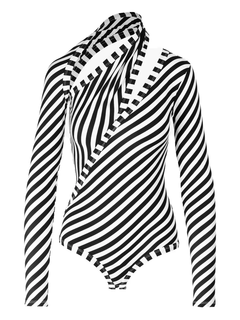 Боди в диагональную полоску Ioana Ciolacu, синий
Боди в диагональную полоску Ioana Ciolacu, синий