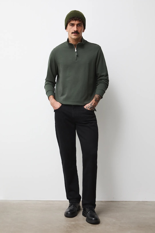 Хлопковый лонгслив Medicine, зеленый
Хлопковый лонгслив Medicine, зеленый