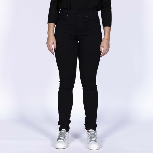 Джинсы 721 скинни с высокой посадкой и удлиненным шотом Levis, черный
Джинсы 721 скинни с высокой посадкой и удлиненным шотом Levis, черный