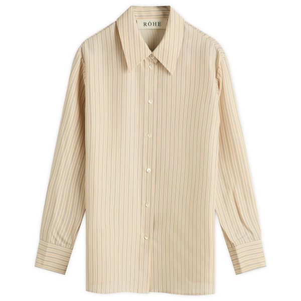 Шелковая полосатая рубашка Róhe, Classic Stripe
Шелковая полосатая рубашка Róhe, Classic Stripe