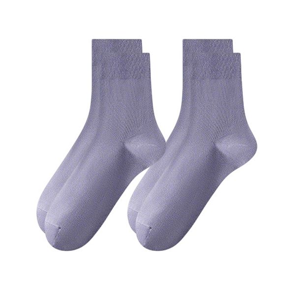 Женские однотонные носки 2 шт мягкие эластичные легкие повседневные Anna-Kaci, Purple
Женские однотонные носки 2 шт мягкие эластичные легкие повседневные Anna-Kaci, Purple