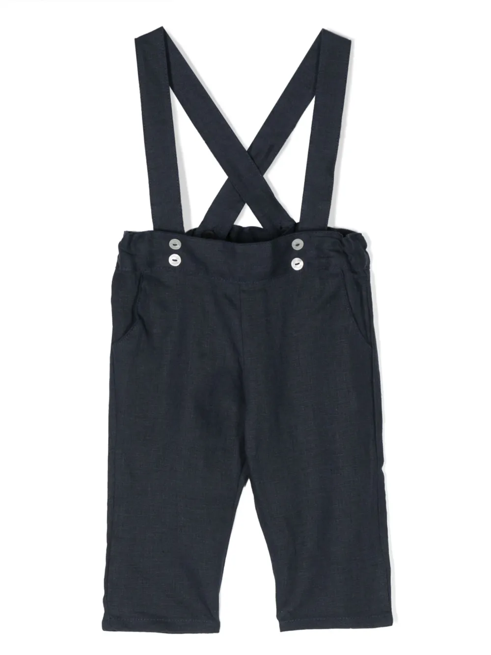 Льняной комбинезон с перекрестными бретелями Tartine Et Chocolat, синий
Льняной комбинезон с перекрестными бретелями Tartine Et Chocolat, синий