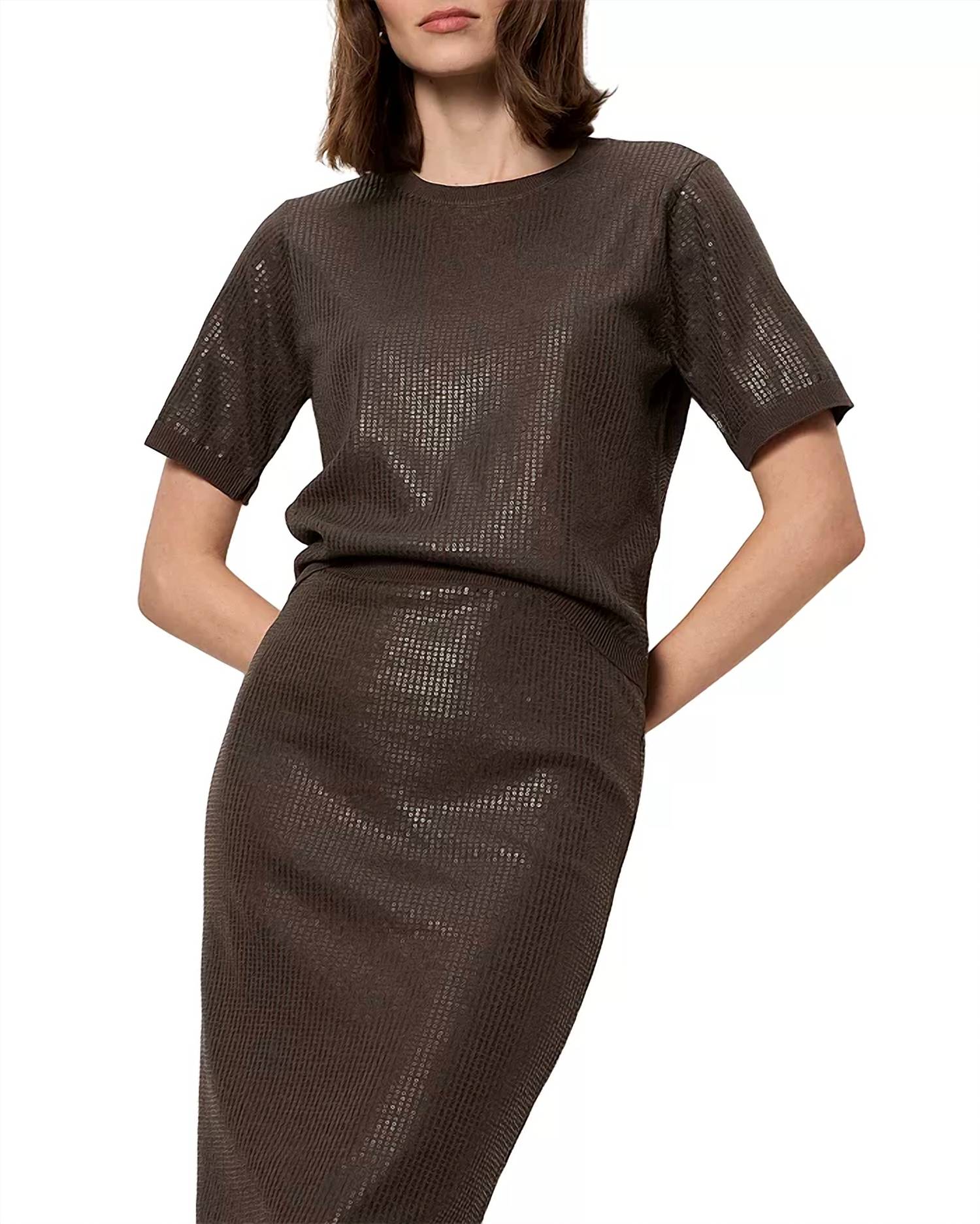 Sanctuary Свитер с блестками и пайетками, цвет чернильный
Sanctuary Свитер с блестками и пайетками, цвет чернильный