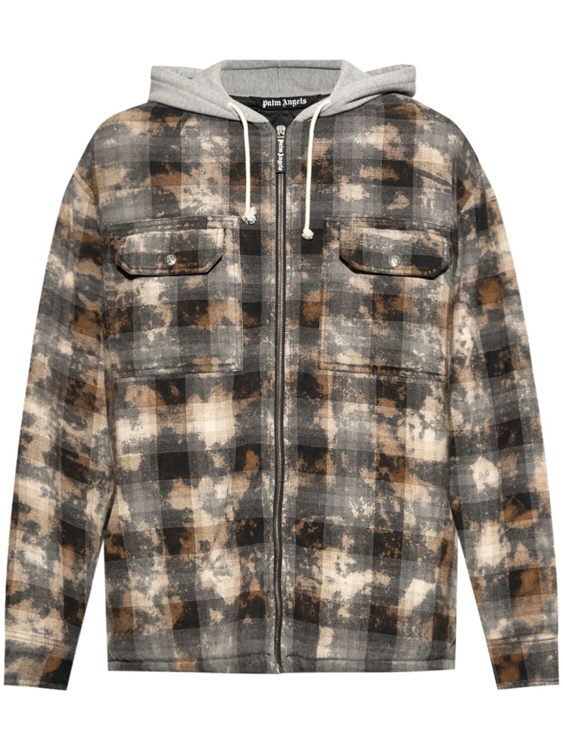 Palm Angels куртка-рубашка в клетку, коричневый
Palm Angels куртка-рубашка в клетку, коричневый