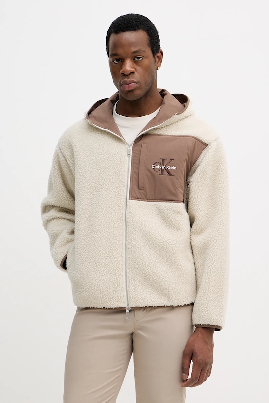 Флисовая толстовка Calvin Klein Jeans, бежевый
Флисовая толстовка Calvin Klein Jeans, бежевый