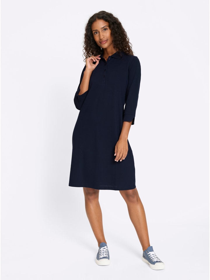 Платье-поло темно-синего цвета Heine
Платье-поло темно-синего цвета Heine