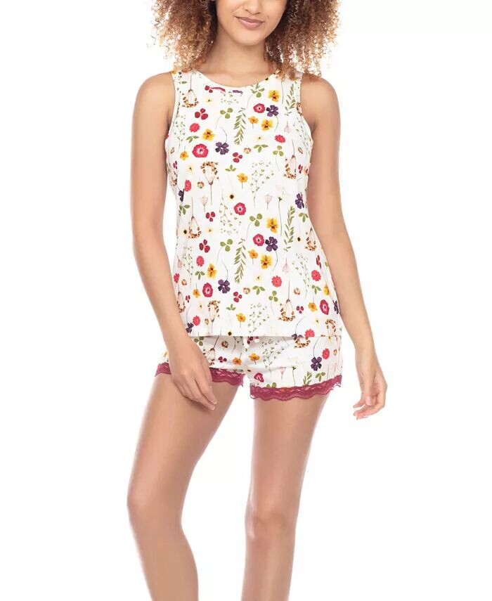 Женский пижамный комплект с шортами и шортами в американском стиле с кружевной отделкой Honeydew, мультиколор
Женский пижамный комплект с шортами и шортами в американском стиле с кружевной отделкой Honeydew, мультиколор