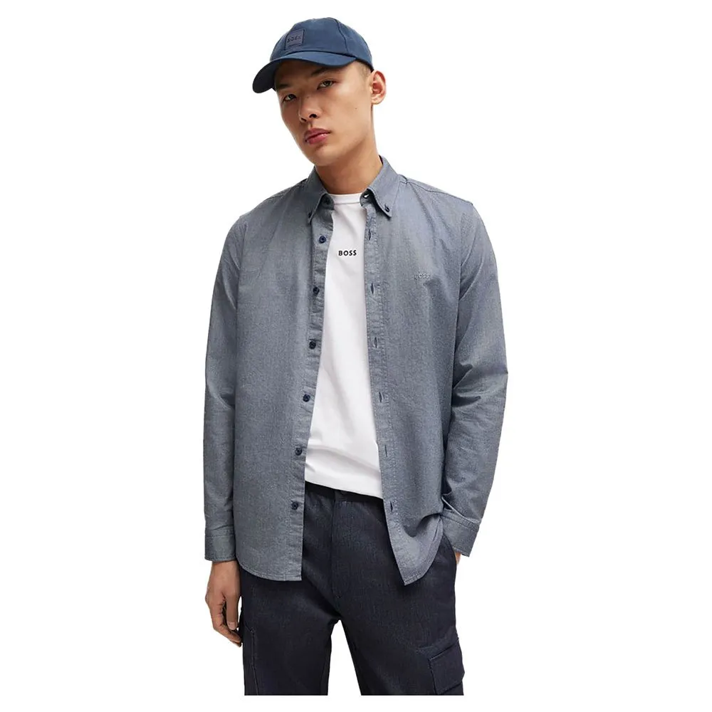 Рубашка BOSS Rickert M 10260292, серый
Рубашка BOSS Rickert M 10260292, серый