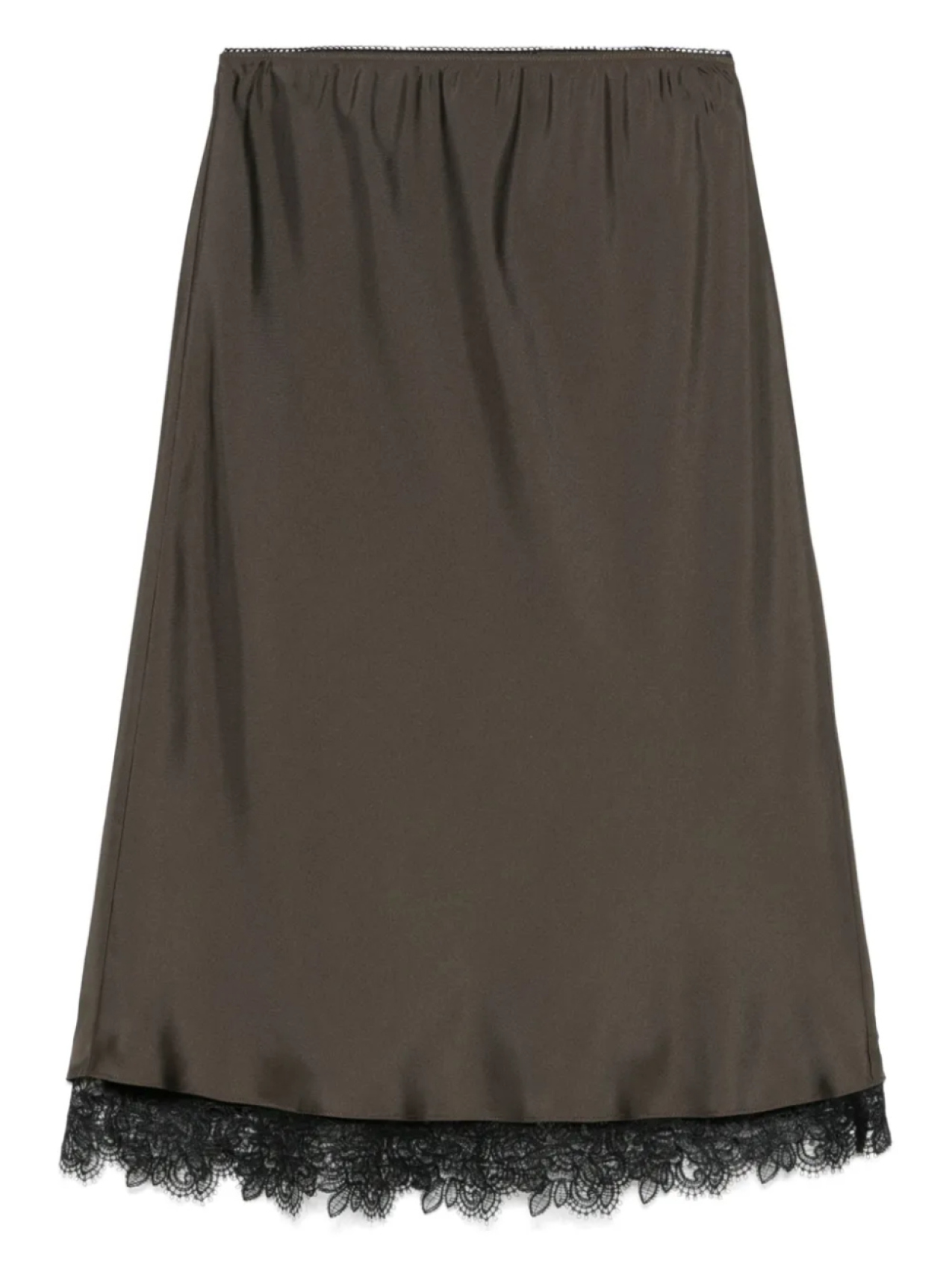 Юбка миди с кружевом Róhe, коричневый
Юбка миди с кружевом Róhe, коричневый
