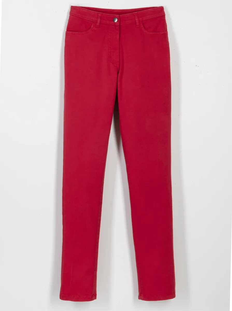 Удобные джинсы Classic Basics (1 шт.), красный 
Удобные джинсы Classic Basics (1 шт.), красный