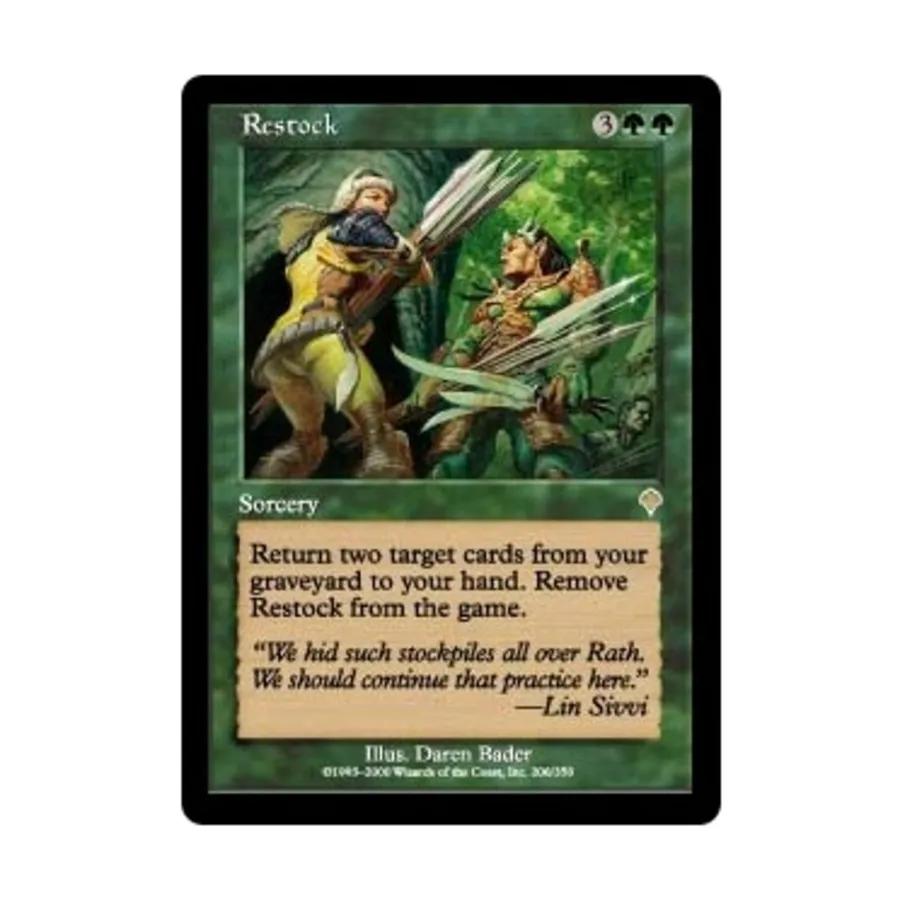 CCG Пополнить запас ( клавиша R), MTG - Invasion
CCG Пополнить запас ( клавиша R), MTG - Invasion