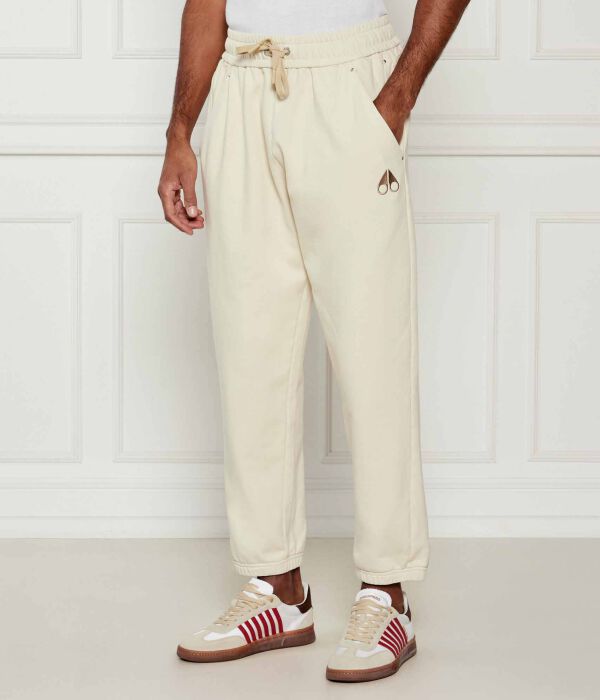 Брюки Relaxed fit Moose Knuckles, экрю 
Брюки Relaxed fit Moose Knuckles, экрю