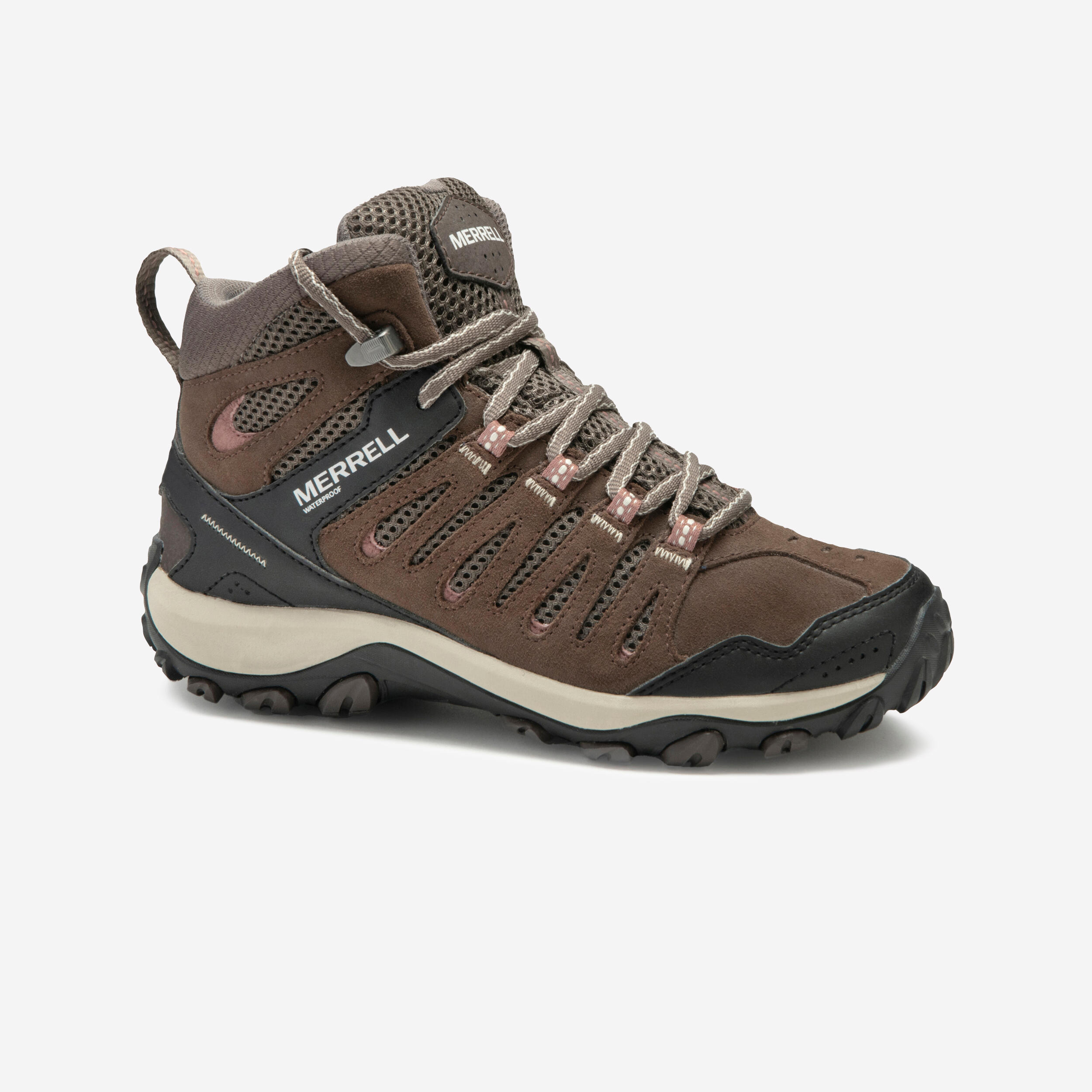 Женские водонепроницаемые походные ботинки средней высоты - Merrell Crosslander коричневые
Женские водонепроницаемые походные ботинки средней высоты - Merrell Crosslander коричневые