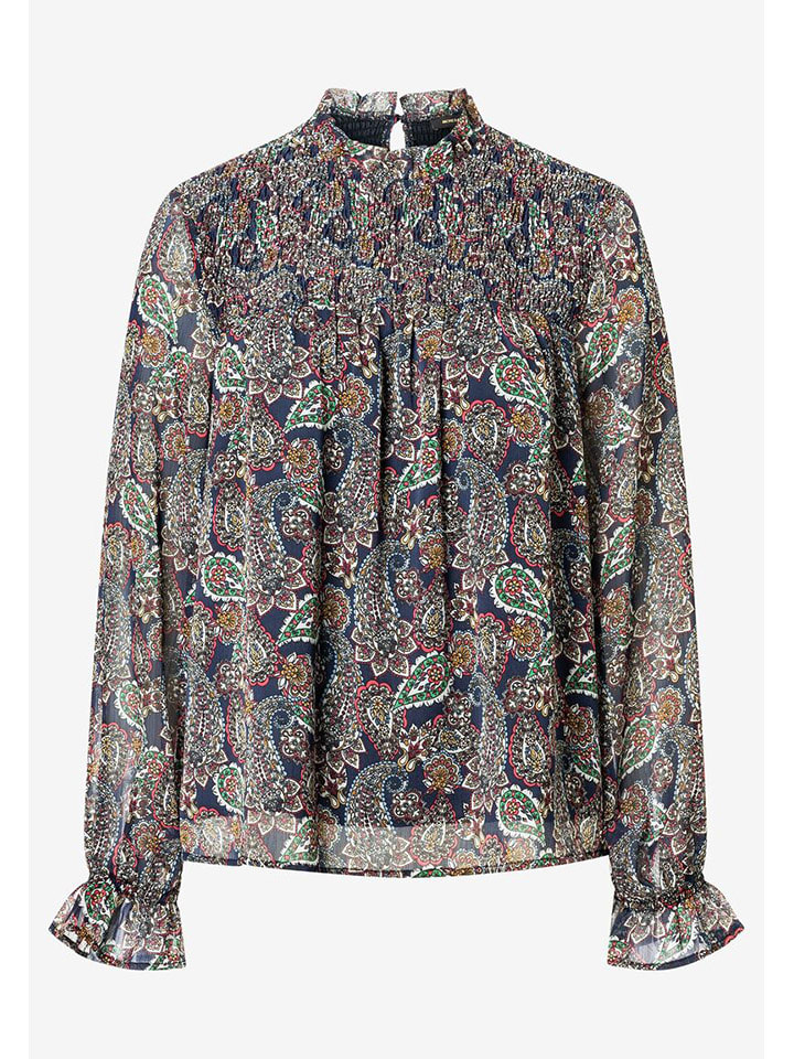 Блузка More & More, цвет dunkelblau/beige
Блузка More & More, цвет dunkelblau/beige