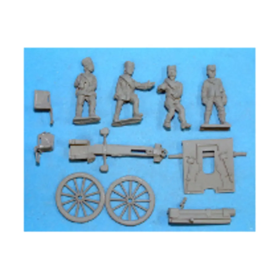 Сербская полевая пушка и экипаж, Battle Honors - World War I (25mm)
Сербская полевая пушка и экипаж, Battle Honors - World War I (25mm)