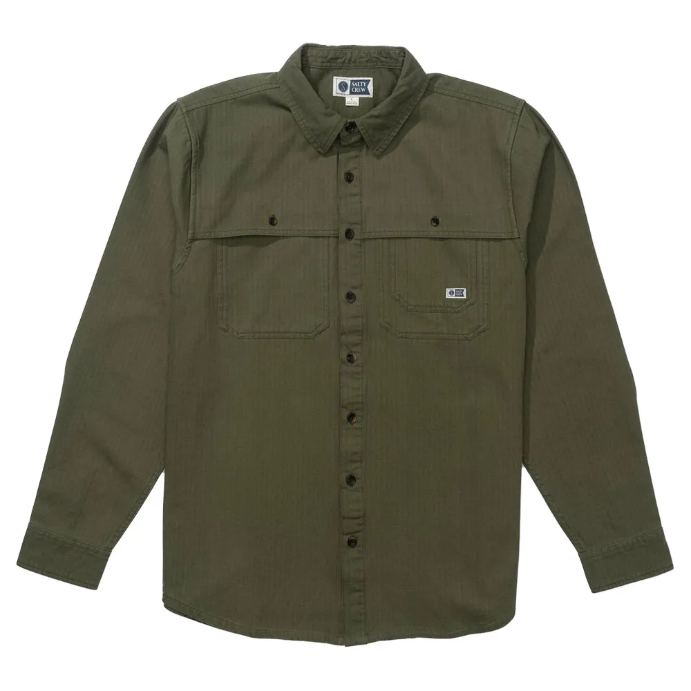 Рубашка с длинным рукавом Salty Crew Long haul, зеленый
Рубашка с длинным рукавом Salty Crew Long haul, зеленый