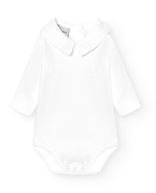 В упаковке 2 детских боди с длинными рукавами и воротником-поло Babidú, белый
В упаковке 2 детских боди с длинными рукавами и воротником-поло Babidú, белый