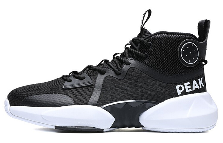 Баскетбольные кроссовки мужские среднего размера черные/белые Peak
Баскетбольные кроссовки мужские среднего размера черные/белые Peak