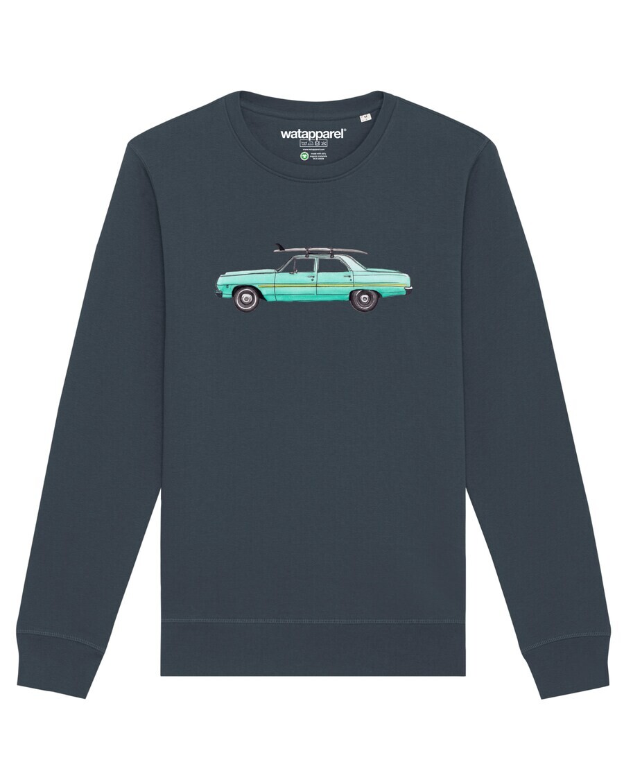 Свитер Watapparel Sweatshirt Surf Car, антрацит
Свитер Watapparel Sweatshirt Surf Car, антрацит