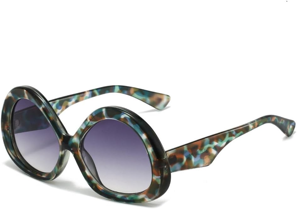 Солнцезащитные очки UV400 - овальные, в стиле панк, с градиентом синего цвета, для женщин и мужчин, для бега и занятий спортом на открытом воздухе UYPTK, Green Leopard
Солнцезащитные очки UV400 - овальные, в стиле панк, с градиентом синего цвета, для женщин и мужчин, для бега и занятий спортом на открытом воздухе UYPTK, Green Leopard
