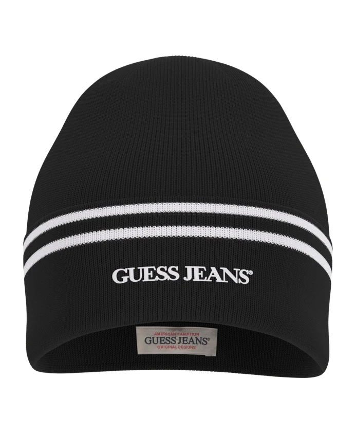 Черная шапка-бини с вышивкой Guess, черный
Черная шапка-бини с вышивкой Guess, черный
