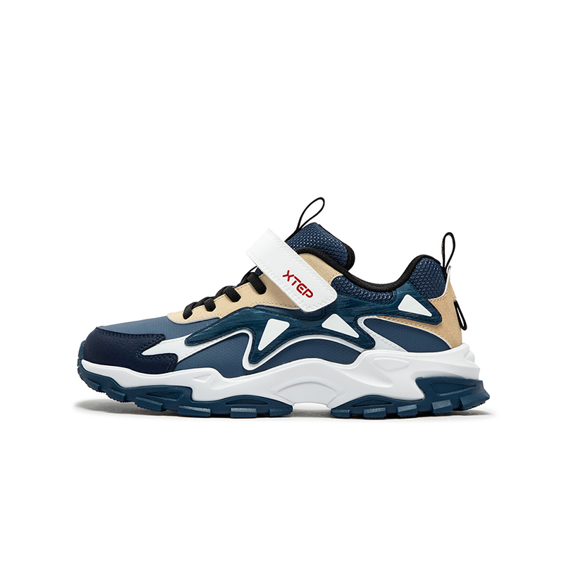 XTEP Детские кроссовки с нескользящей подошвой, цвет "ночной сине-персидский синий", "специальный шаг", белые, детские
XTEP Детские кроссовки с нескользящей подошвой, цвет "ночной сине-персидский синий", "специальный шаг", белые, детские