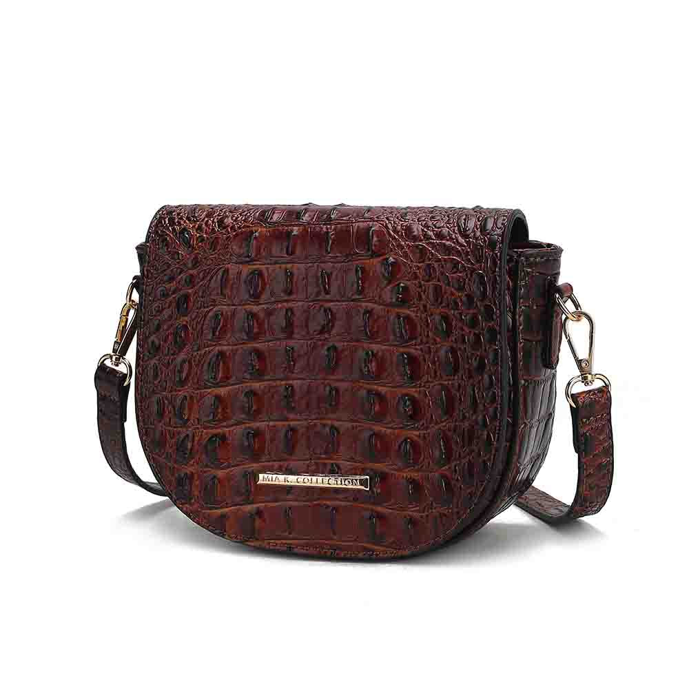 Сумка через плечо Amalia из веганской кожи с тиснением под крокодила MKF Collection By Mia K., коричневый
Сумка через плечо Amalia из веганской кожи с тиснением под крокодила MKF Collection By Mia K., коричневый