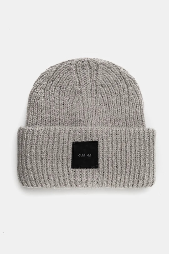 Шерстяная шапка Calvin Klein, серый
Шерстяная шапка Calvin Klein, серый
