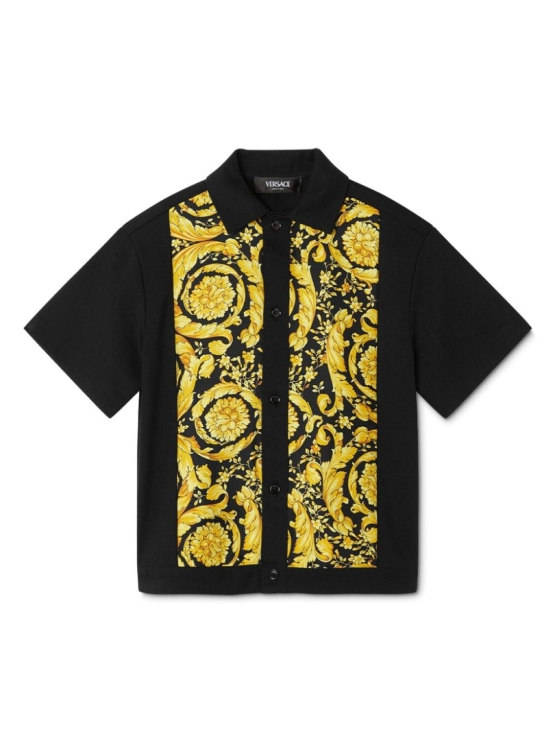 Versace Kids рубашка с короткими рукавами и принтом Barocco, черный
Versace Kids рубашка с короткими рукавами и принтом Barocco, черный