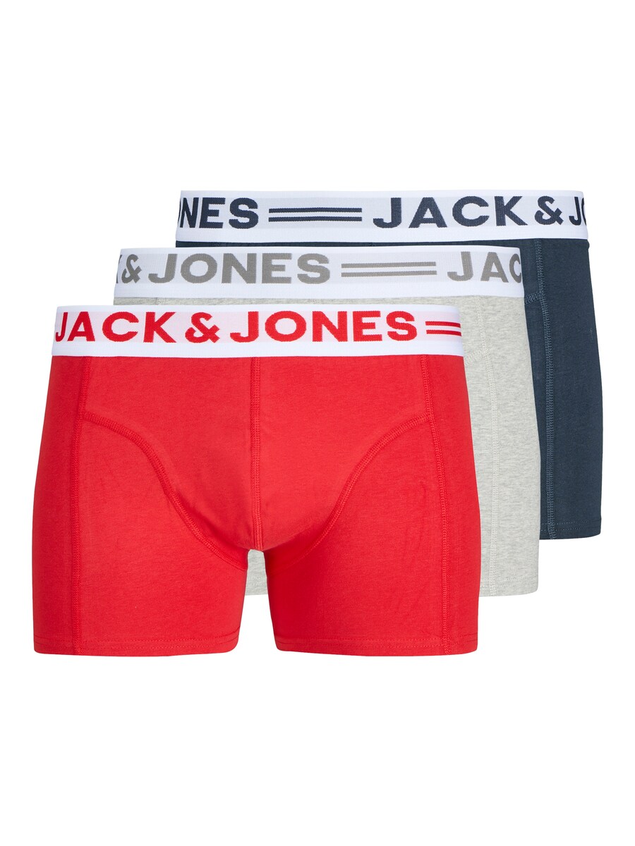 Боксеры JACK & JONES SENSE, цвет Navy/Light grey/Red
Боксеры JACK & JONES SENSE, цвет Navy/Light grey/Red