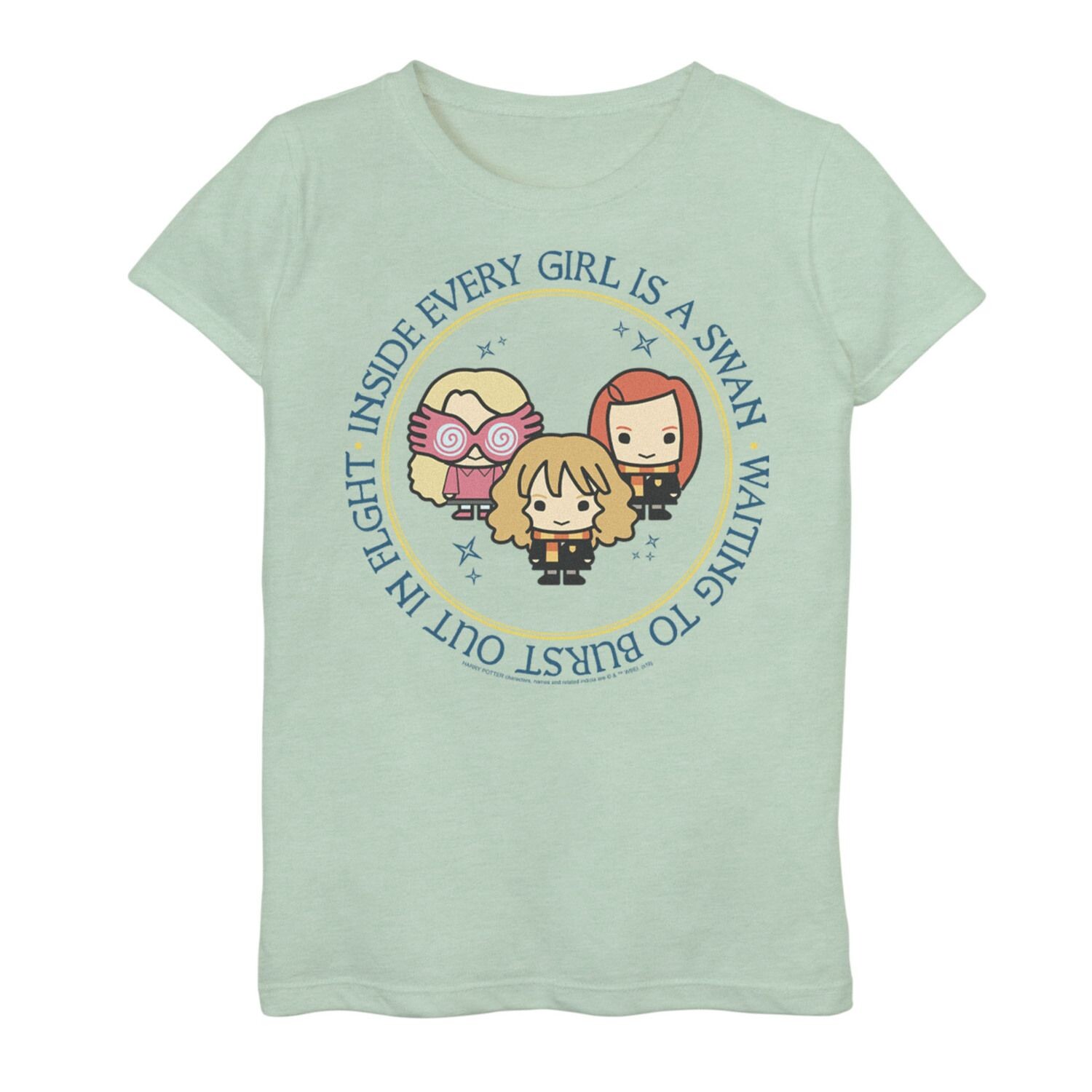 Футболка с рисунком «Гарри Поттер и лебедь» для девочек 7–16 лет Harry Potter
Футболка с рисунком «Гарри Поттер и лебедь» для девочек 7–16 лет Harry Potter