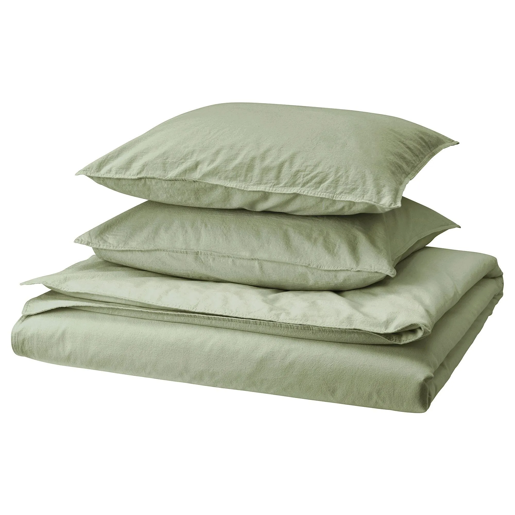 Двойной пододеяльник и 2 наволочки, серо-зеленый, 240х220/50х60 см, ÄNGSLILJA IKEA
Двойной пододеяльник и 2 наволочки, серо-зеленый, 240х220/50х60 см, ÄNGSLILJA IKEA