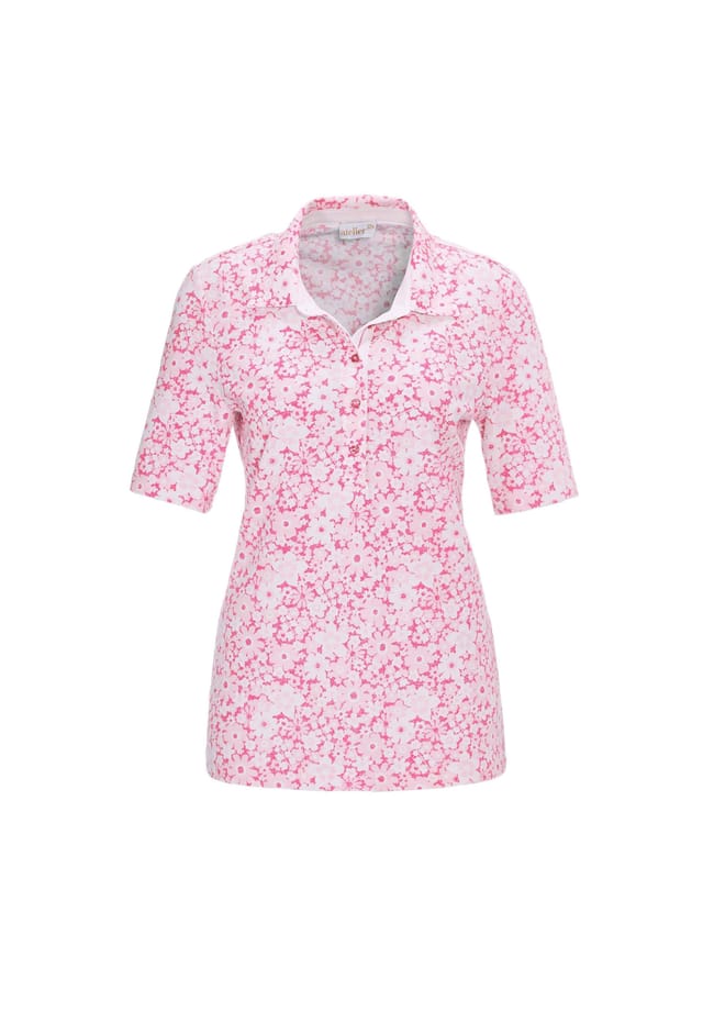 Короткий размер: рубашка-поло с принтом пике Goldner, мультиколор
Короткий размер: рубашка-поло с принтом пике Goldner, мультиколор