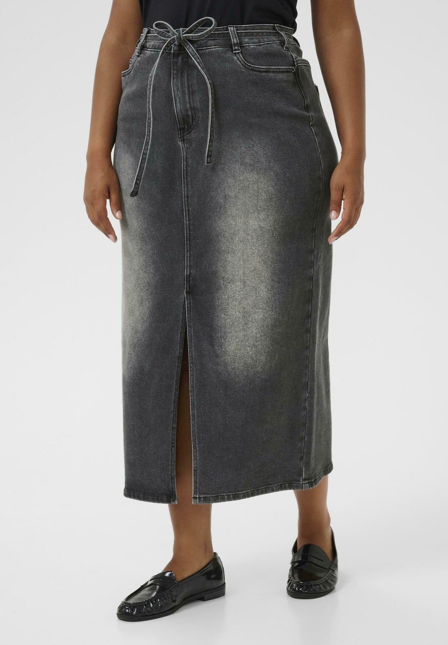 Юбка Kaffe Curve Denim skirt, Medium Grey Denim/Grey Denim
Юбка Kaffe Curve Denim skirt, Medium Grey Denim/Grey Denim