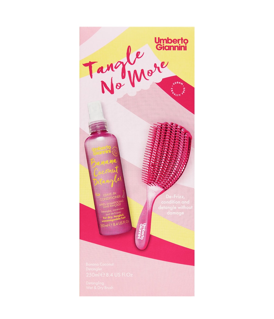 Набор для ухода за волосами Umberto Giannini Tangle No More, 1 шт.
Набор для ухода за волосами Umberto Giannini Tangle No More, 1 шт.