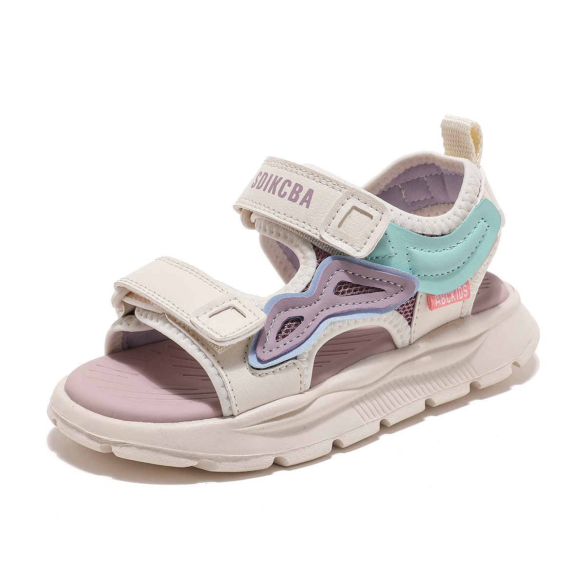 Сандалии детские, легкие, износостойкие, с амортизацией, низкие ABC KIDS, бежевый/фиолетовый
Сандалии детские, легкие, износостойкие, с амортизацией, низкие ABC KIDS, бежевый/фиолетовый
