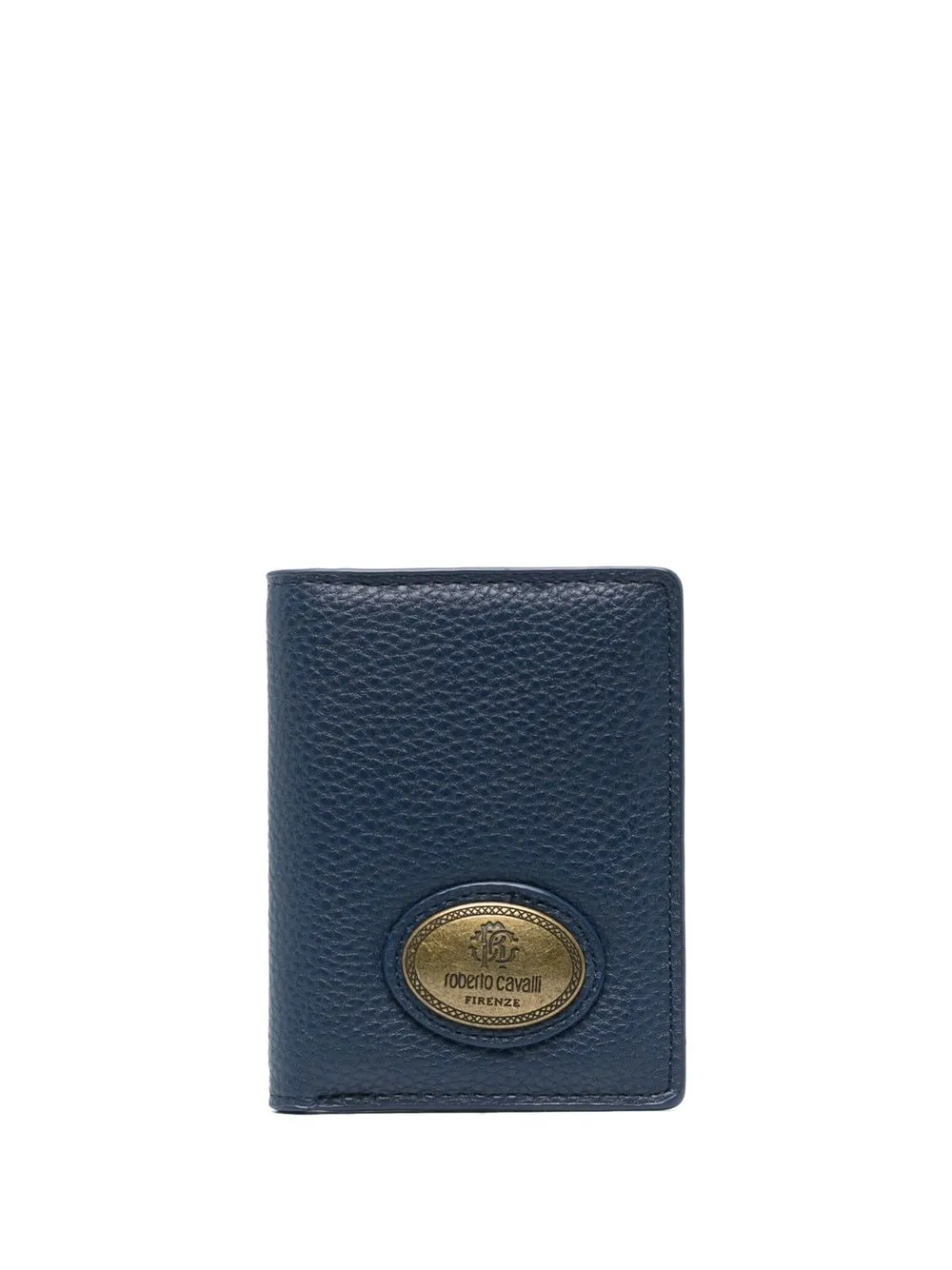 Складной кардхолдер Roberto Cavalli, синий 
Складной кардхолдер Roberto Cavalli, синий