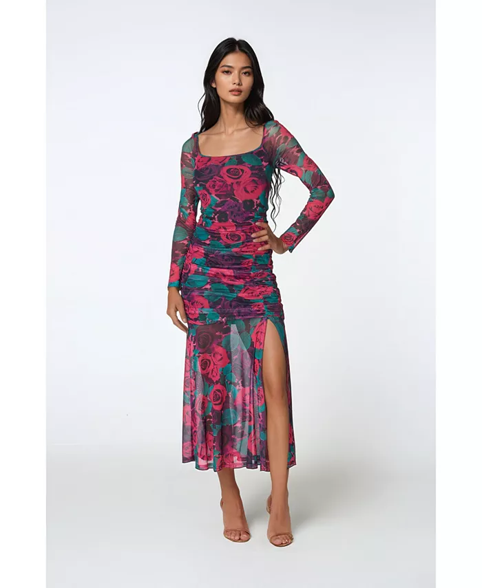 Женское миди-платье с сетчатыми вставками и открытой спиной Bebe, черный
Женское миди-платье с сетчатыми вставками и открытой спиной Bebe, черный