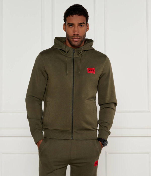 Свитер daple212 Regular fit Hugo, зеленый 
Свитер daple212 Regular fit Hugo, зеленый