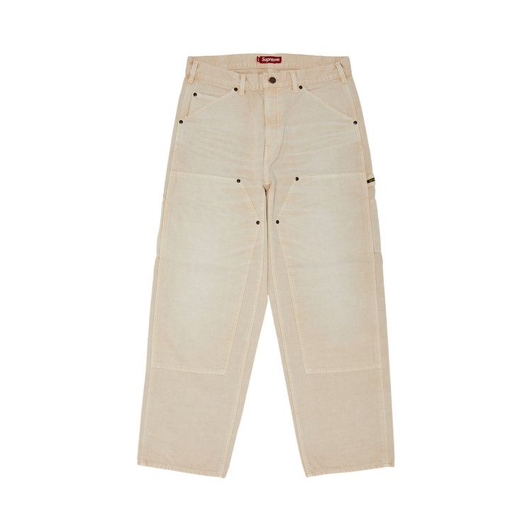 Брюки Supreme Worn Double Knee Painter Pant 'Natural'
Брюки Supreme Worn Double Knee Painter Pant 'Natural'