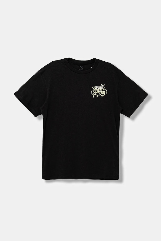 Детская хлопковая футболка MID90s Graphic Tee II B Puma, черный 
Детская хлопковая футболка MID90s Graphic Tee II B Puma, черный
