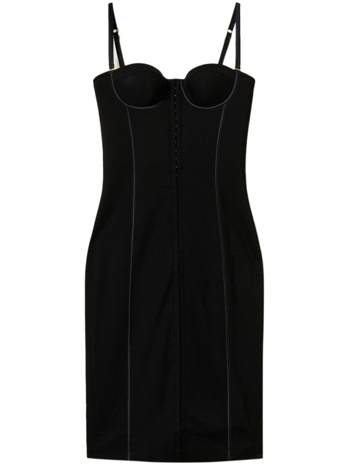 Платье-бюстье миди TWINSET с крючками, черный
Платье-бюстье миди TWINSET с крючками, черный