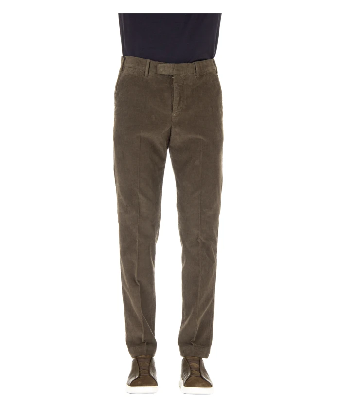 Брюки в современном стиле Pt Torino, коричневый 
Брюки в современном стиле Pt Torino, коричневый