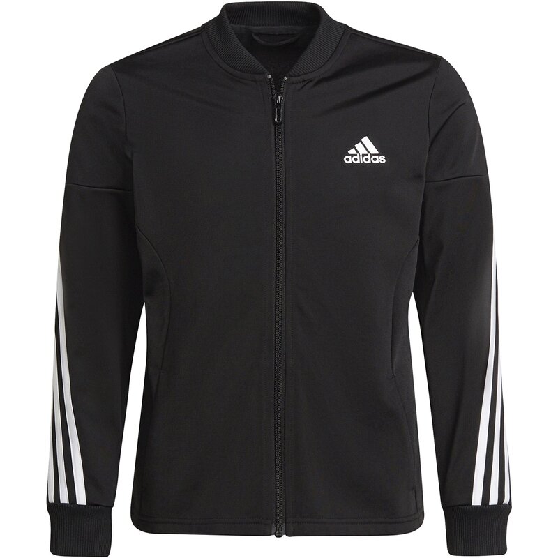 Спортивный костюм Aeroready из полиэстера с тремя полосками Adidas, черный
Спортивный костюм Aeroready из полиэстера с тремя полосками Adidas, черный